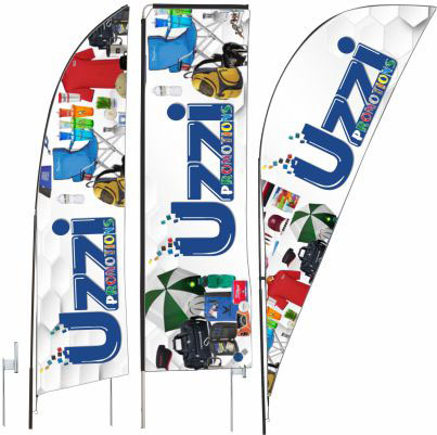 Arc, Telescopic and Sharkfin Flags